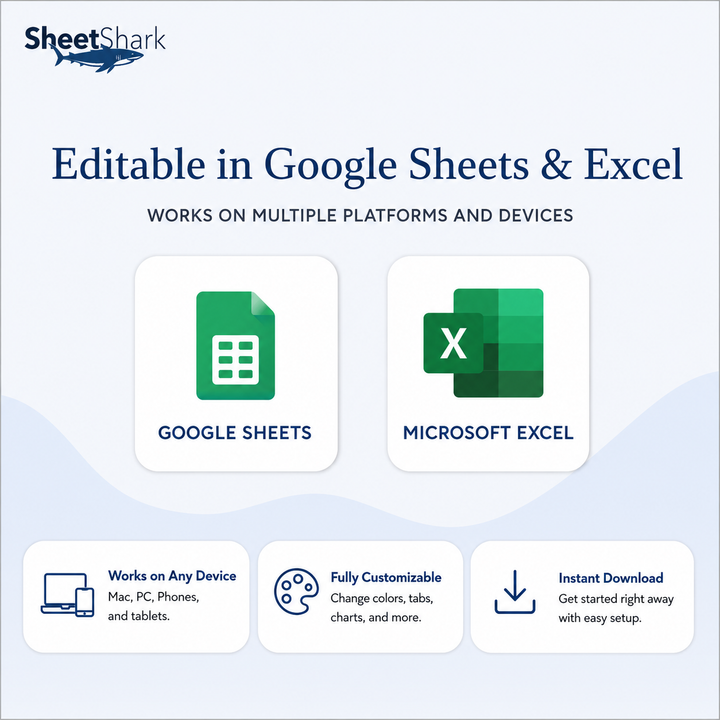 To-Do List Spreadsheet — Daily Task Tracker for Excel & Google Sheets