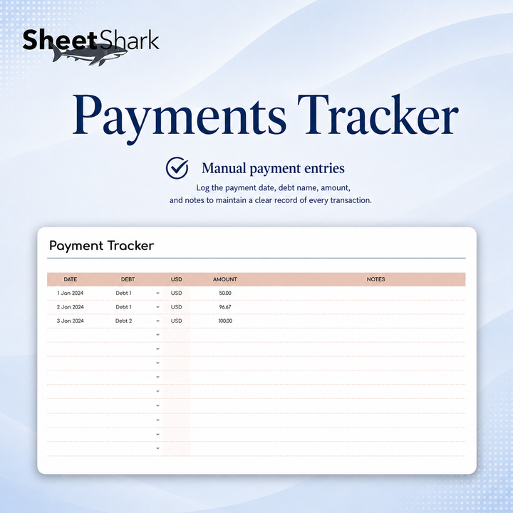 Debt Snowball Spreadsheet — Payoff Planner for Excel & Google Sheets