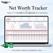 Net Worth Tracker Spreadsheet — Assets, Debts & Wealth Dashboard