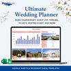 Wedding Planner Spreadsheet — Budget, Guests & Timeline
